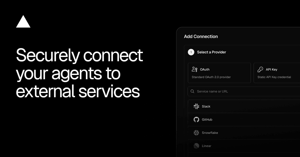 Vercel lança Connect em beta: nova abordagem segura para autenticação de agentes de IA