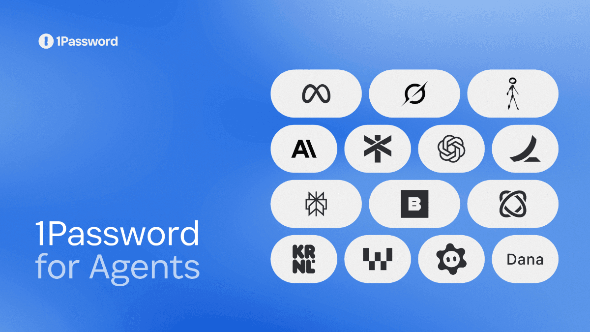 1Password apresenta o 1Password for Agents, para aprovar logins de agentes de IA
