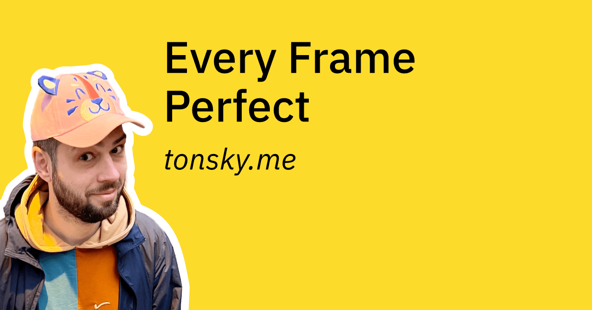 A busca pela perfeição em cada frame do design de interface