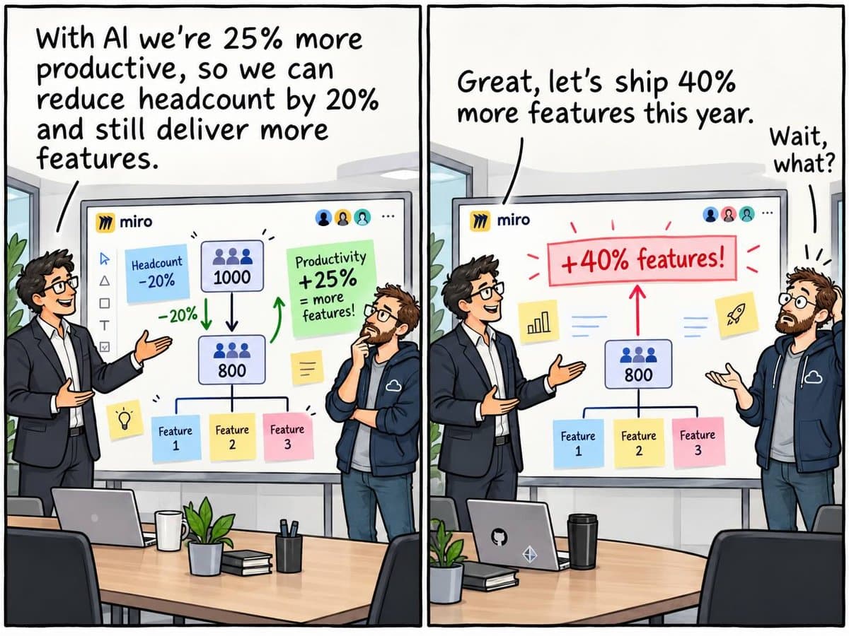 A Contagem Dupla do Futuro: Como a IA Redefine a Produtividade no Trabalho