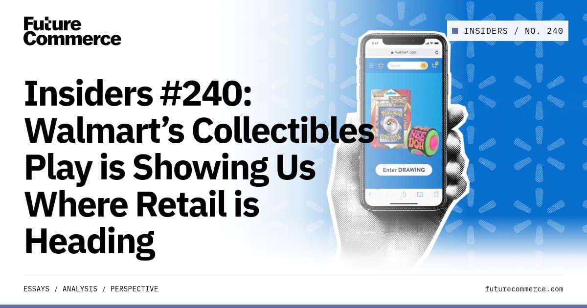 A estratégia de colecionáveis do Walmart indica o futuro do varejo