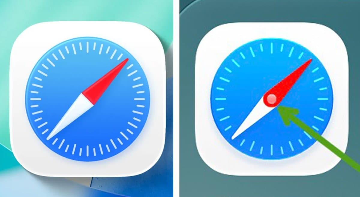 A falha evidente no novo logo do Safari para iPhone indica que a Apple perdeu sua direção