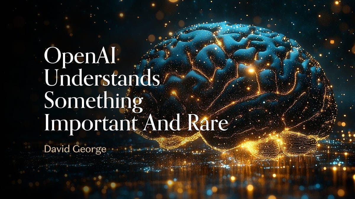 A OpenAI domina a arte de criar novos mercados e clientes