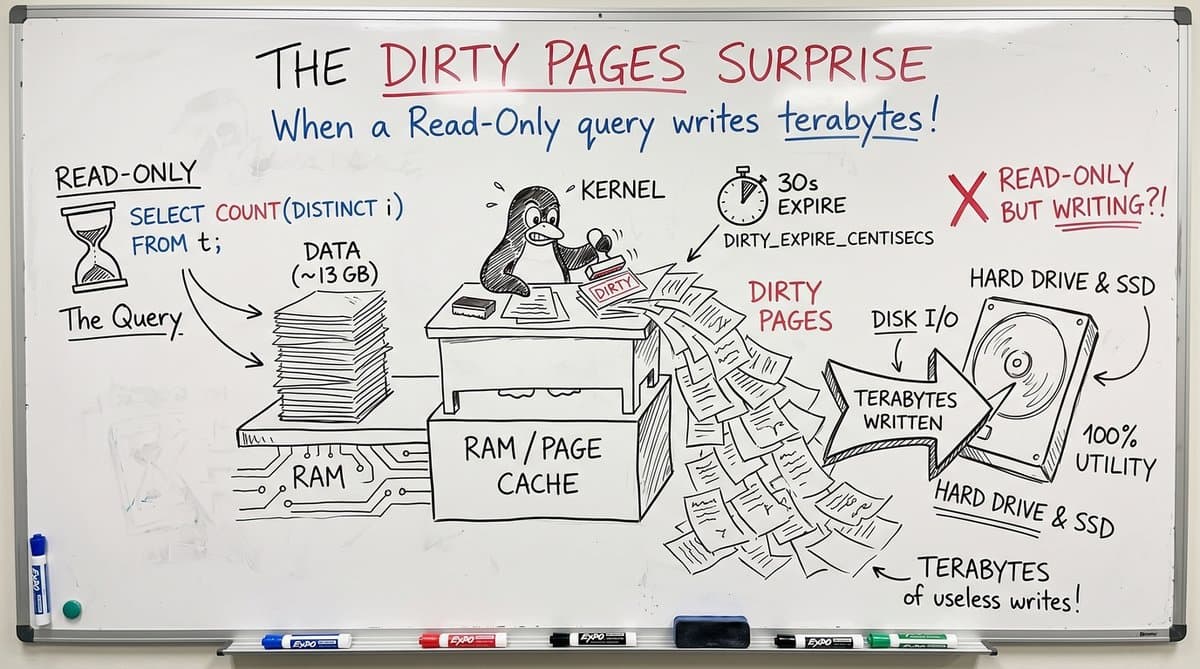 Dirty pages