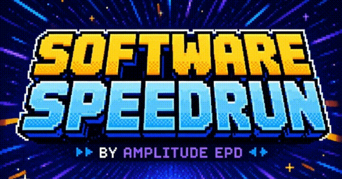 Acelerando o desenvolvimento de software como em um 'speedrun' de jogo