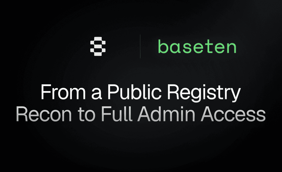 Acesso de Administrador ao GitHub da Baseten Obtido Através de Credenciais Antigas em Imagem de Container