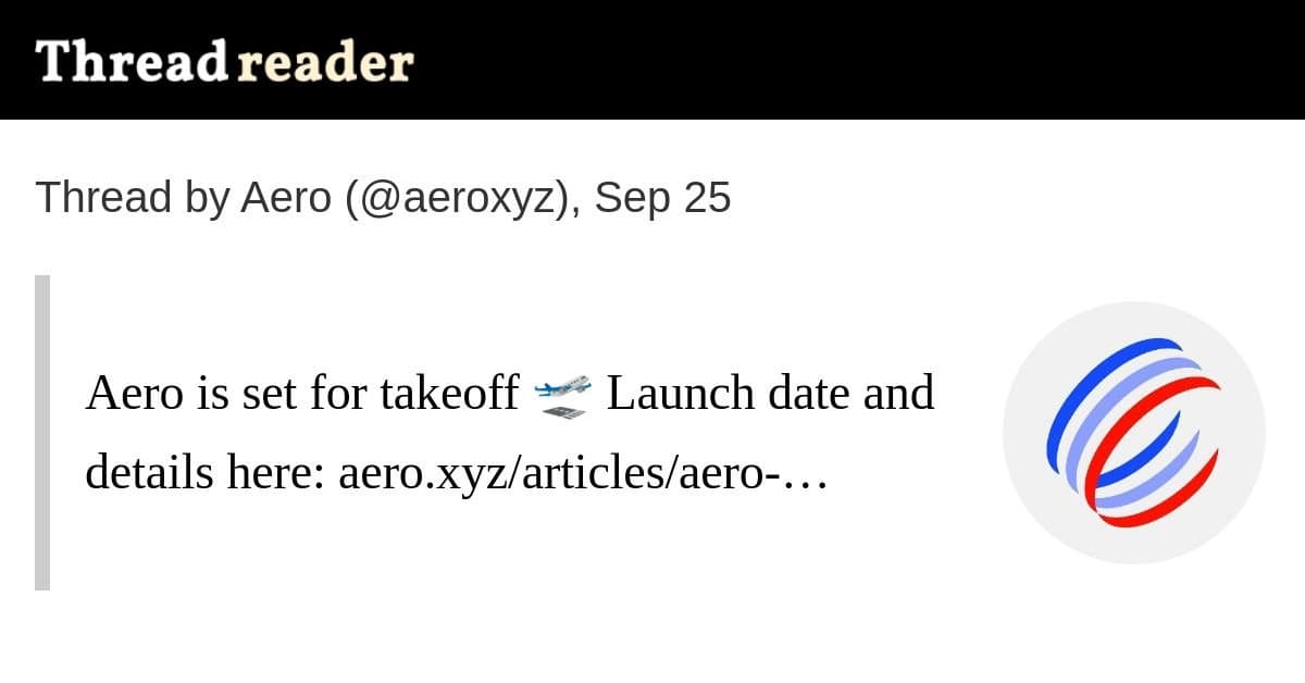 Aero Unifica Liquidez de Aerodrome e Velodrome em Sete Blockchains