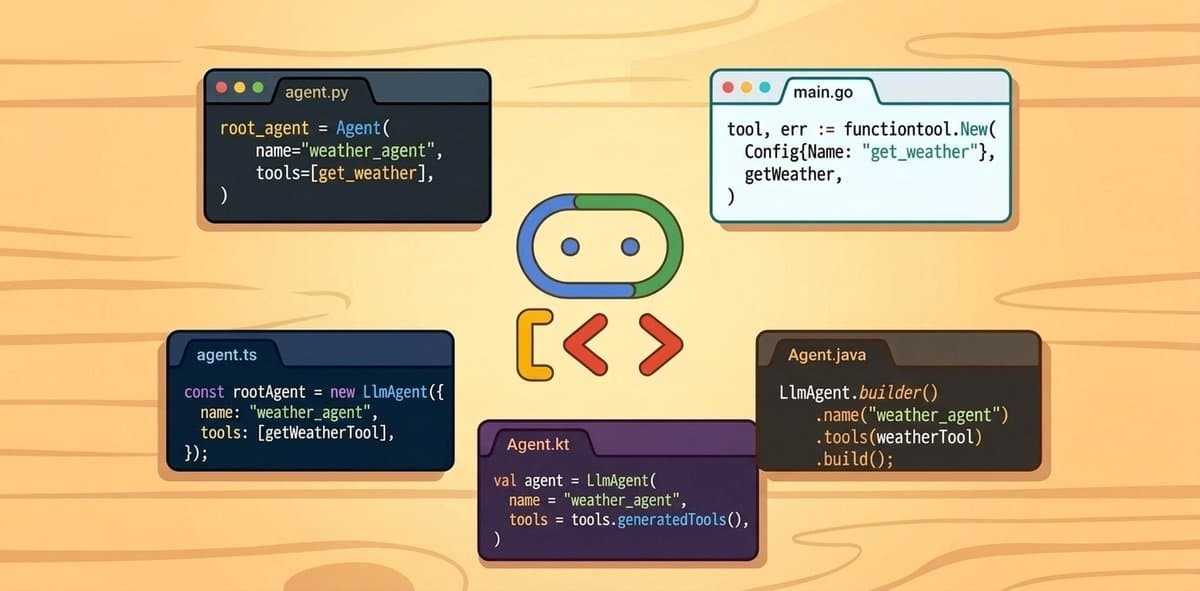 Agent Development Kit da Google expande suporte para cinco linguagens