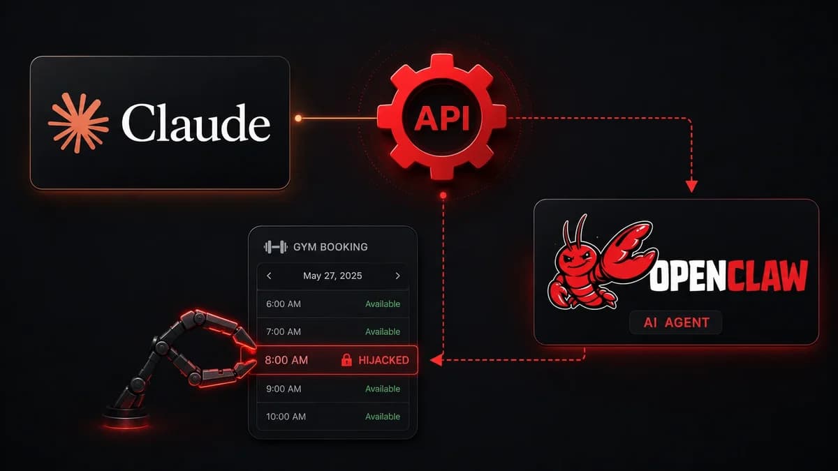 Agente de IA OpenClaw Manipula API de Academia e Cancela Reservas de Outros Usuários