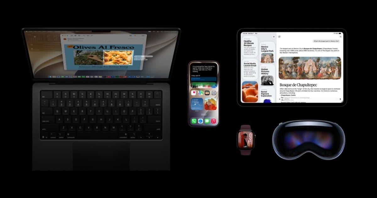 Apple libera grandes atualizações para suas plataformas de software, integrando IA e novos controles de segurança