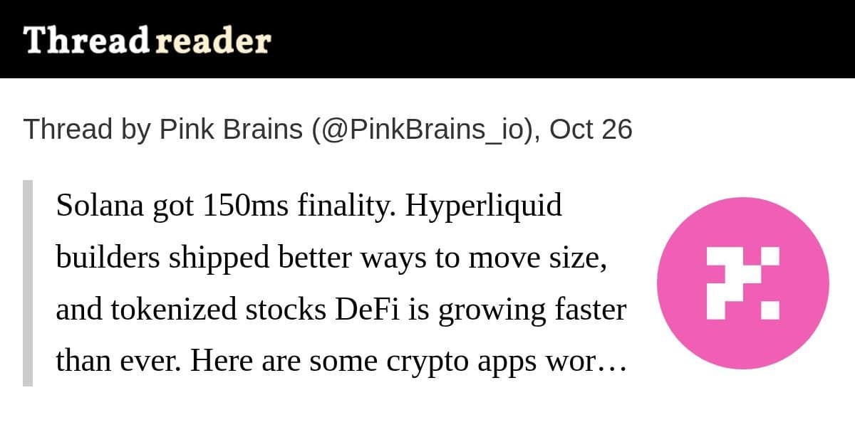 Apps cripto para testar esta semana: Hyperliquid, perps e ações tokenizadas