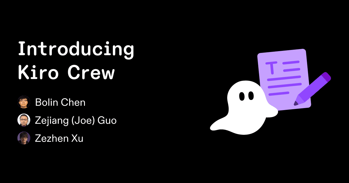 Apresentando Kiro Crew: um workspace persistente para desenvolvimento contínuo e autônomo