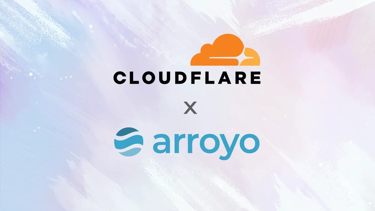 Arroyo se une à Cloudflare para impulsionar processamento de streams SQL