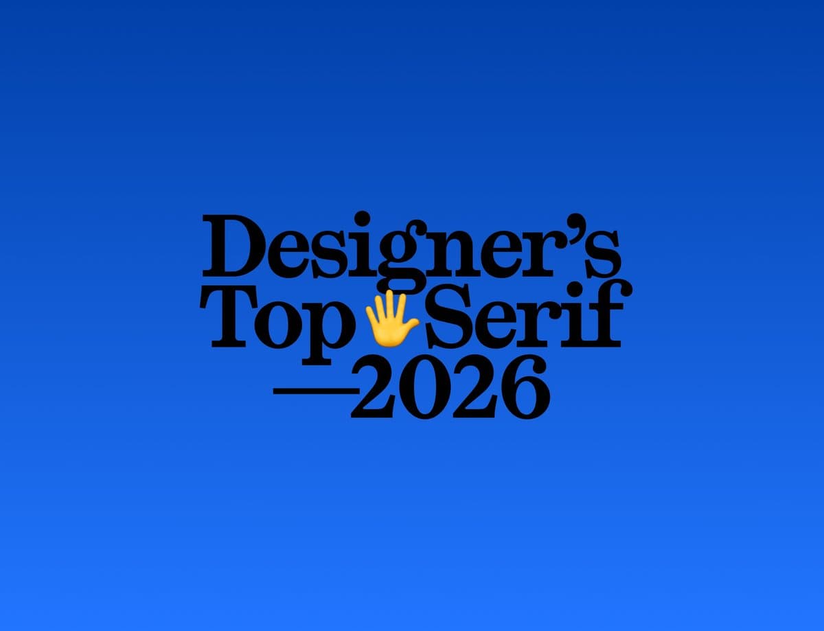 Elegância e usabilidade: as 5 fontes serifadas mais queridas pelos designers em 2026