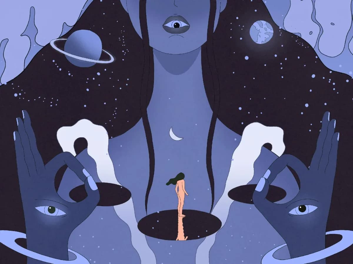 As ilustrações editoriais de Wu Xinlin revelam a solidão sob uma nova perspectiva