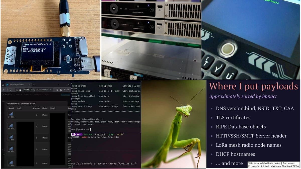 Ataque XSS-to-Root injeta código malicioso por meio de SSID de Wi-Fi ou nome de nó LoRa