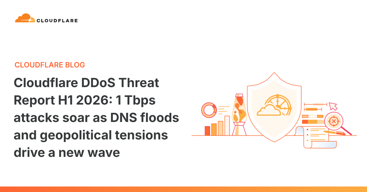 Ataques DDoS de 1 Tbps disparam no primeiro semestre de 2026, impulsionados por inundações de DNS e tensões geopolíticas