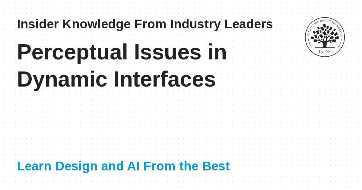 Atenção e percepção em interfaces dinâmicas: por que grandes atualizações passam despercebidas?