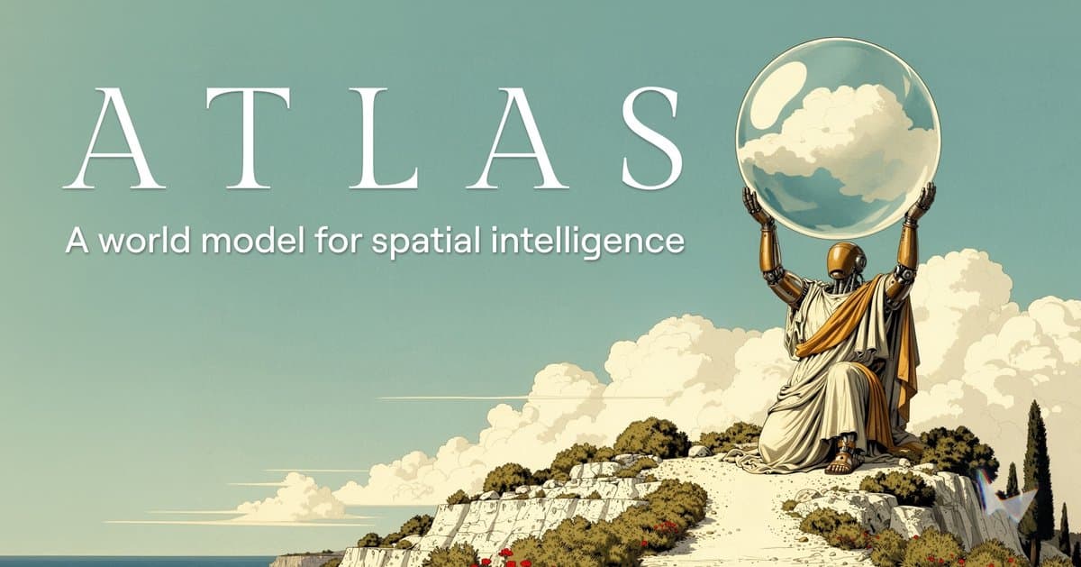 Atlas: um world model para inteligência espacial no World Labs