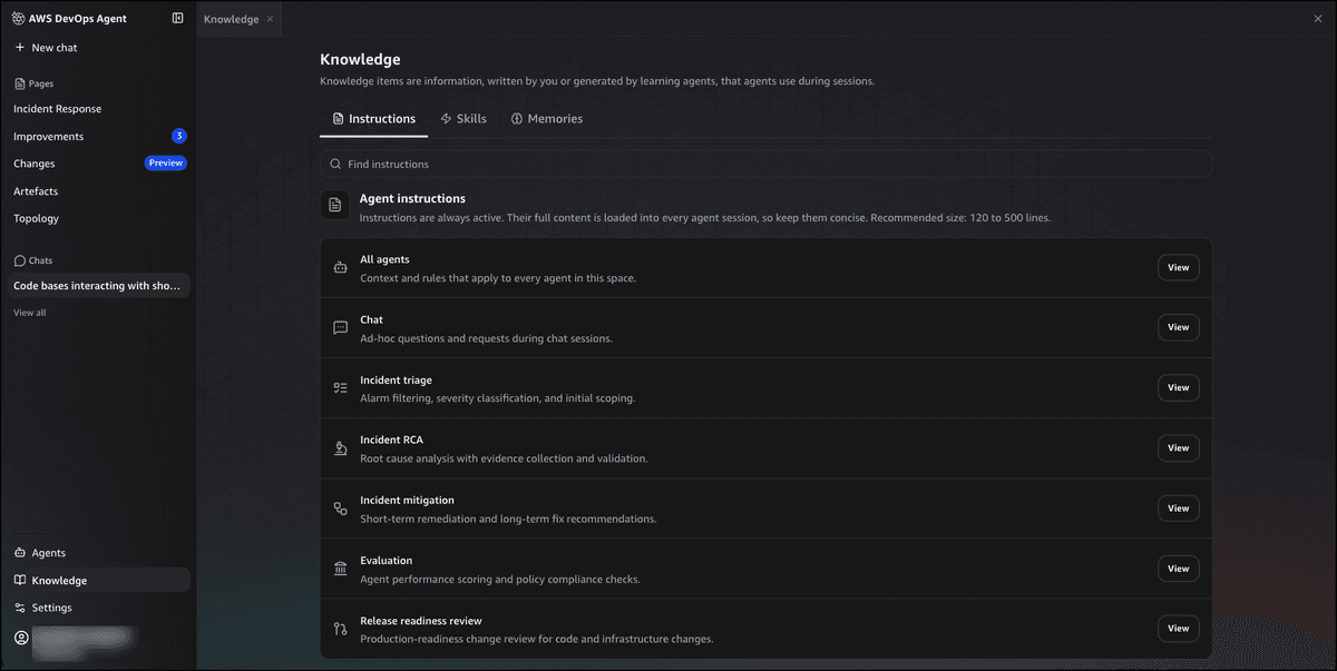 AWS DevOps Agent adiciona recursos de gerenciamento de release para avaliar mudanças antes da produção