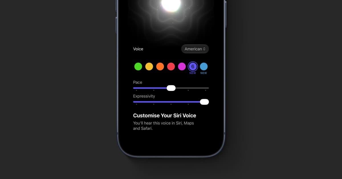 Beta do iOS 27 expande personalização de voz da Siri
