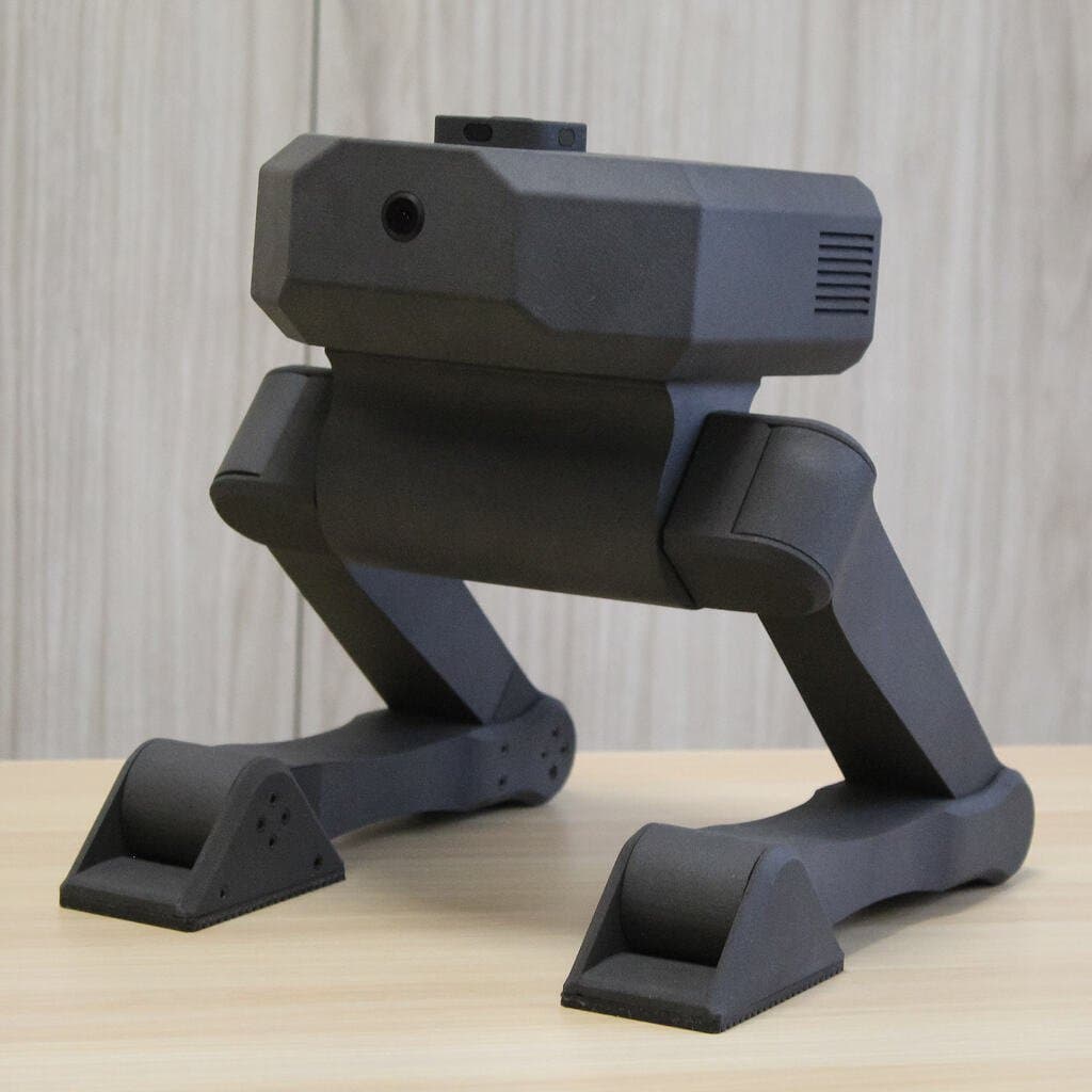 Bimo: Kit de robótica bípede open-source com transferência sim-para-real