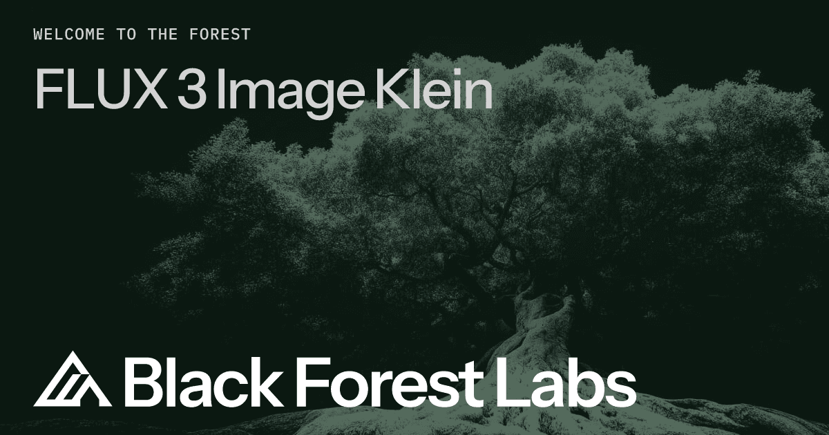 Black Forest Labs lança FLUX 3 Image Klein, modelo open-weight de 5.6B de parâmetros para geração e edição de imagens