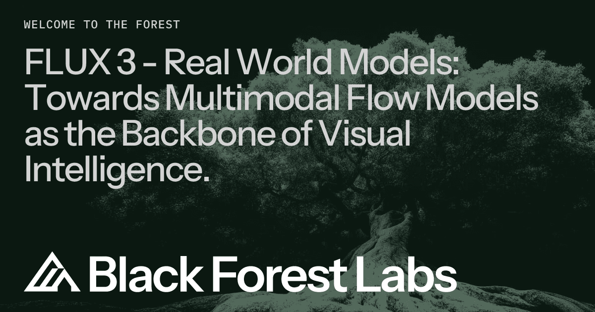Black Forest Labs lança FLUX 3: um modelo multimodal para geração de vídeo e imagem a partir de um único prompt