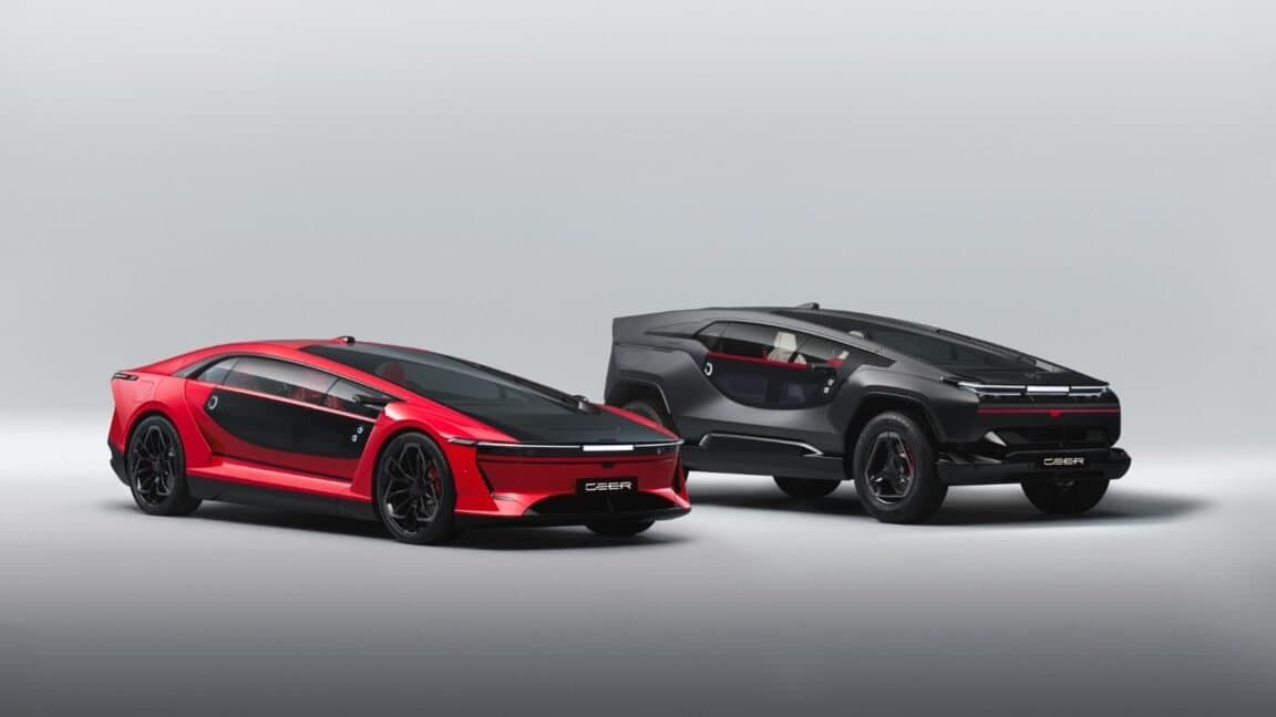 Ceer da Arábia Saudita revela Exobot EVs com suporte da BMW e Foxconn