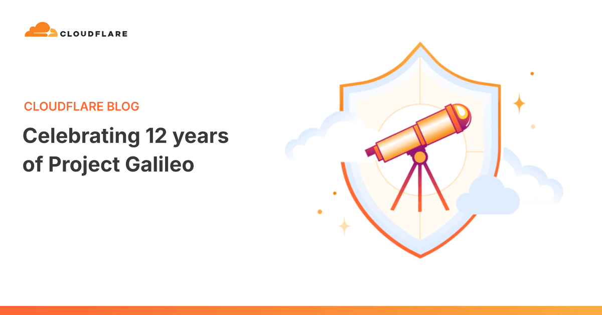 Celebrando os 12 anos do Project Galileo