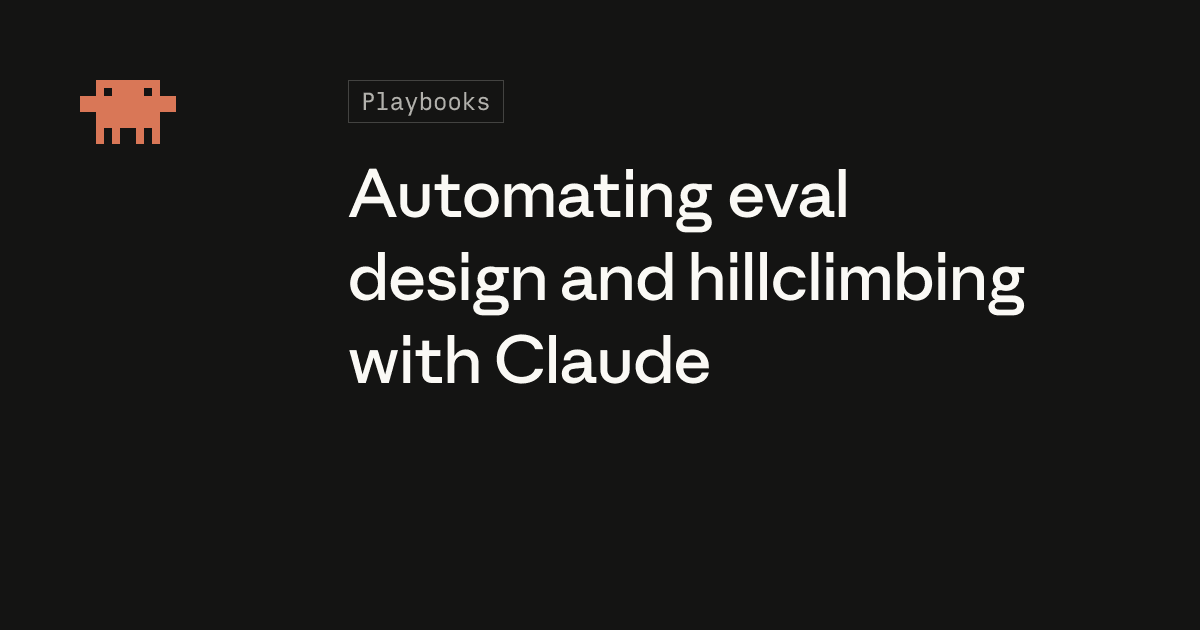 Claude Automatiza Design de Avaliações e Otimização Iterativa para Modelos de IA