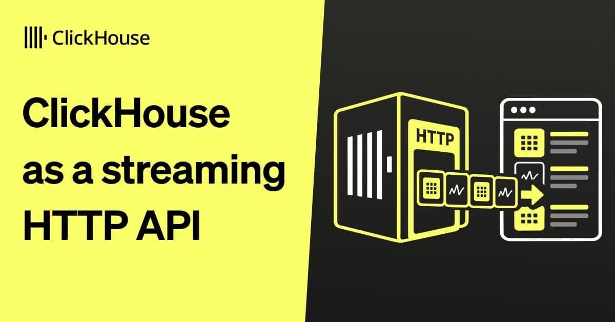ClickHouse 26.8 oferece API HTTP de streaming para consultas a banco de dados