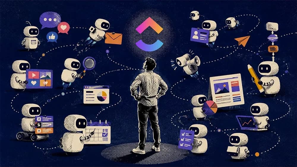 ClickUp contrata CMO único por até US$ 1 milhão para liderar todo o marketing com IA