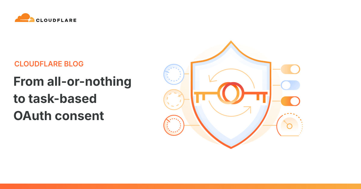 Cloudflare Adiciona Consentimento OAuth Baseado em Tarefas