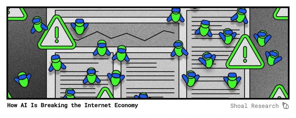 Como a IA está remodelando a economia da internet