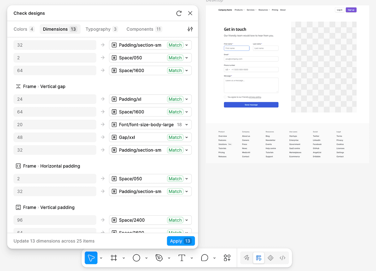 Como as novas atualizações do Figma transformaram o débito do seu design system em um problema de todos
