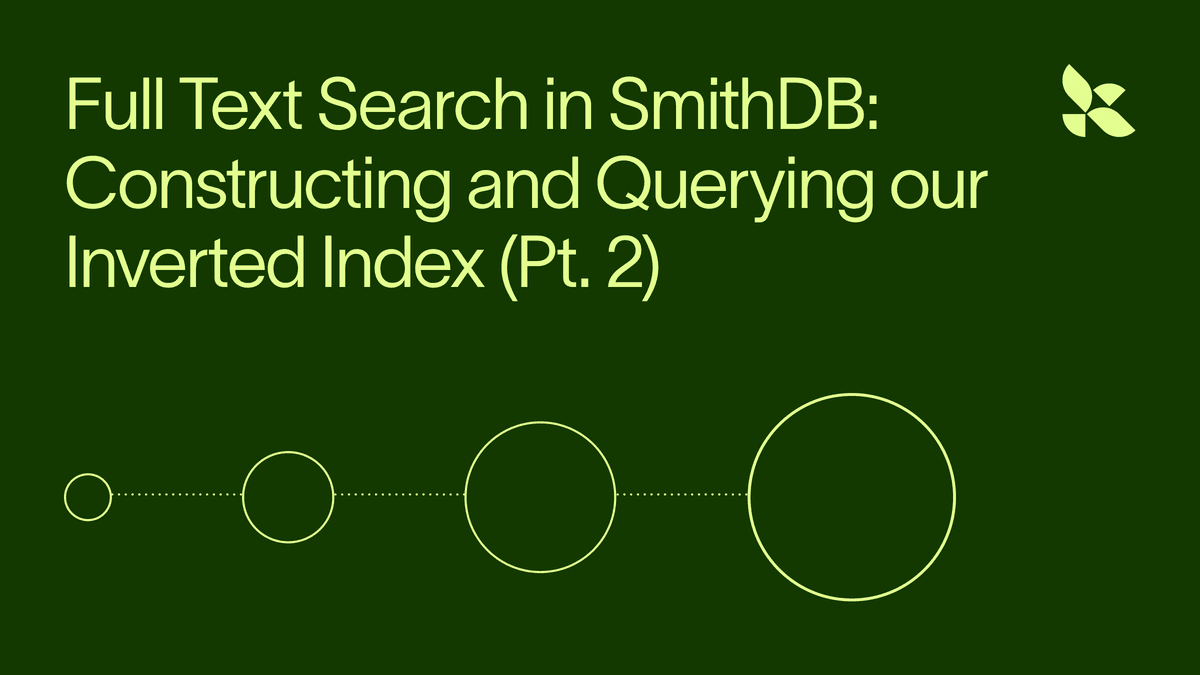 Como construímos o índice invertido do SmithDB para busca textual completa