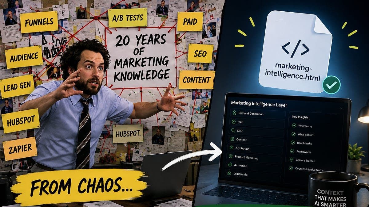 Como construir sua camada de Marketing Intelligence com IA