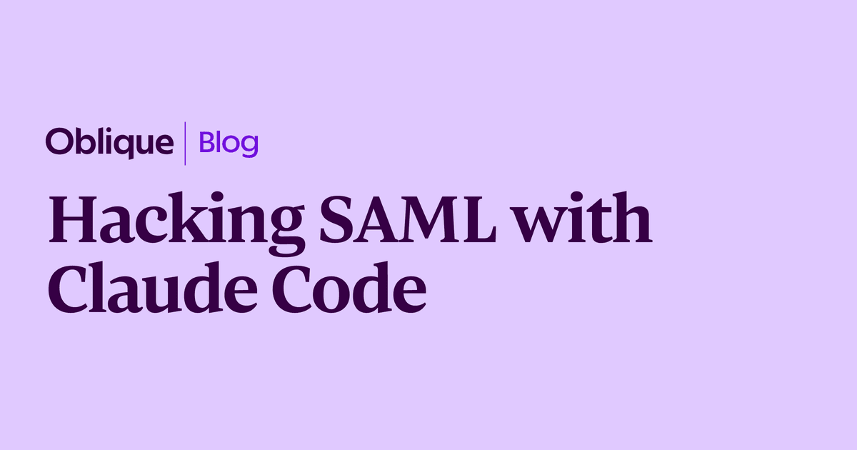 Como hackear SAML usando um agent harness com Claude Code