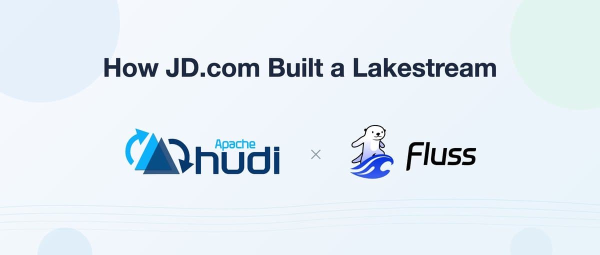 Como o JD.com construiu um lakestream com Apache Fluss e Apache Hudi