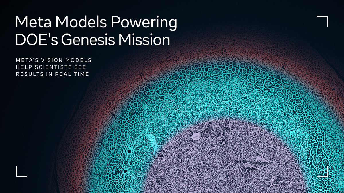 Como os modelos de IA da Meta impulsionam os primeiros projetos da Missão Genesis
