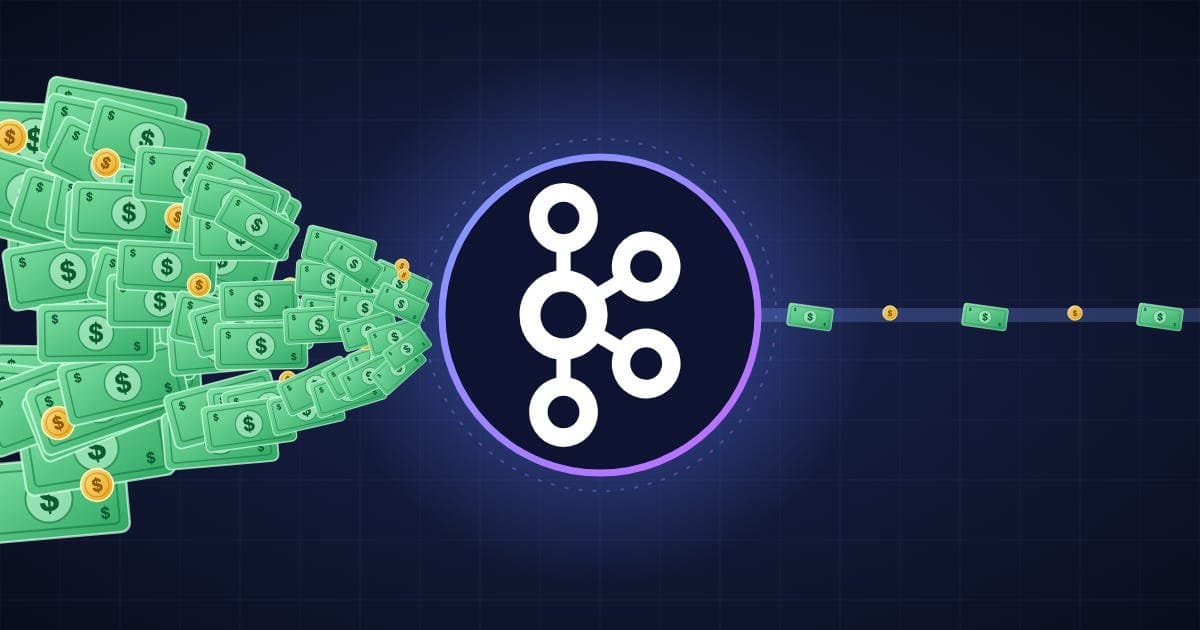 Como otimizar a eficiência de custos em pipelines de streaming de dados