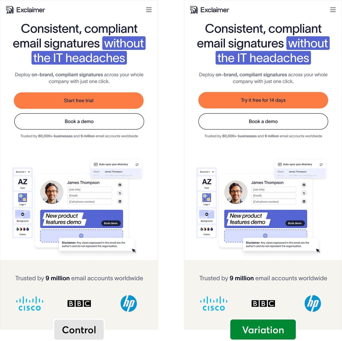 Como uma pequena mudança no texto do botão aumentou os cadastros em 39%