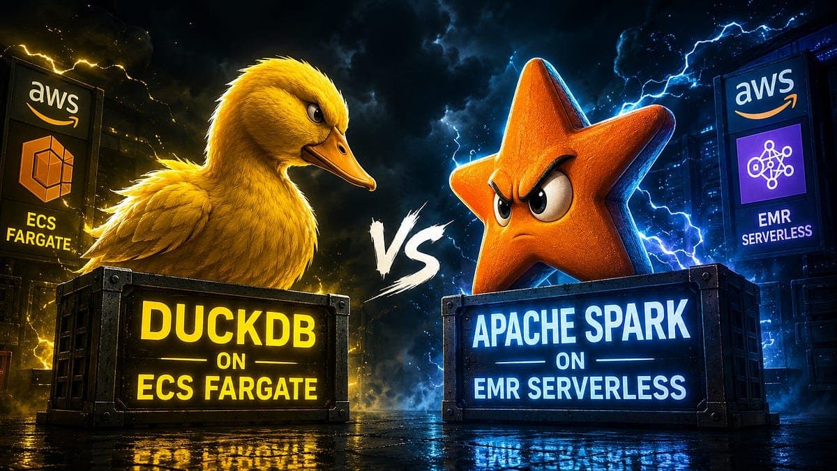 Consultando Mil Arquivos JSON do S3: DuckDB no ECS Fargate Supera Apache Spark