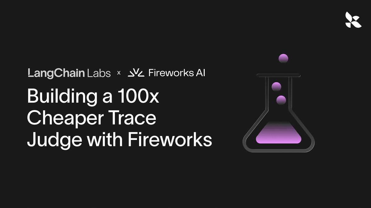 Avaliador de traces 100x mais barato: Fireworks e LangChain usam Qwen-3.5-35B para detectar falhas em chatbots com precisão de ponta