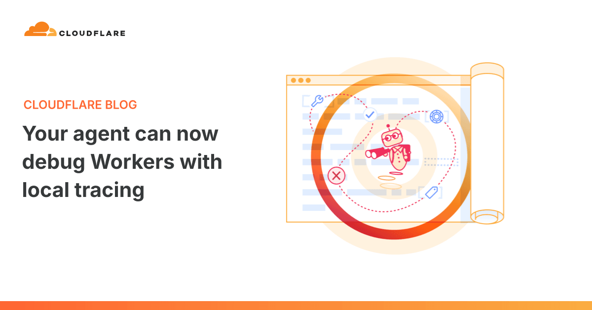 Debugging de Workers Cloudflare com tracing local otimizado para agentes