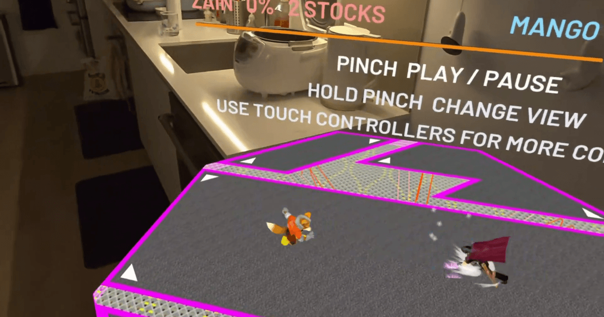 Desenvolvedor Leva Super Smash Bros. Melee para Sua Sala de Estar em Realidade Virtual