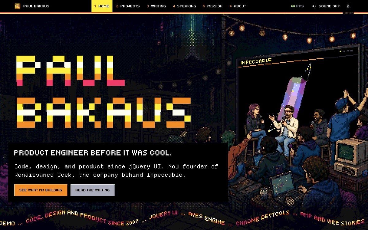 Desenvolvedor transforma site pessoal em 'boss fight' com arte pixelada