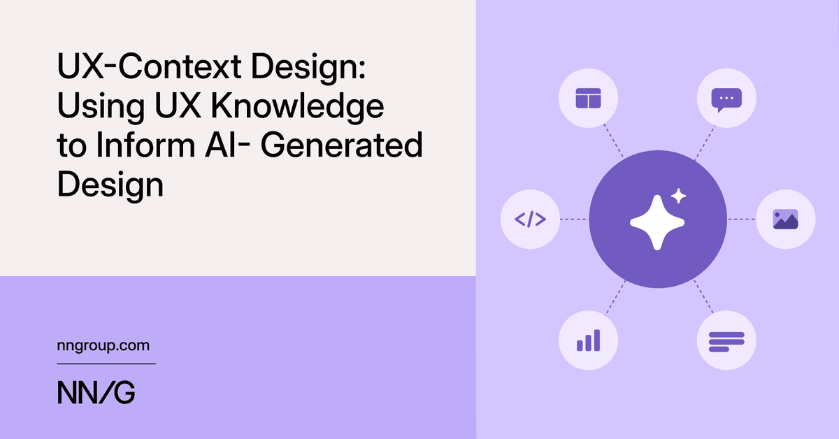 Design de Contexto UX: Usando Conhecimento de UX para Informar o Design Gerado por IA
