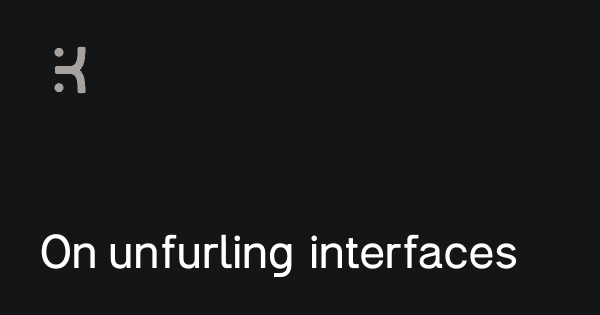 Desvendando a mágica das interfaces que se desdobram